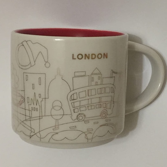 Starbucks Other - Starbucks You Are Here Holiday 2016 London Ceramic Coffee Mug